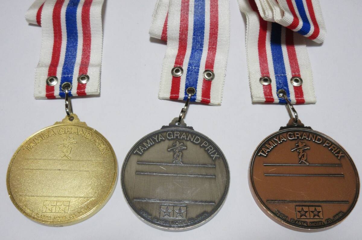 タミヤ グランプリ TAMIYA GRAND PRIX WINNER メダル 金・銀・銅 3種セットの画像8