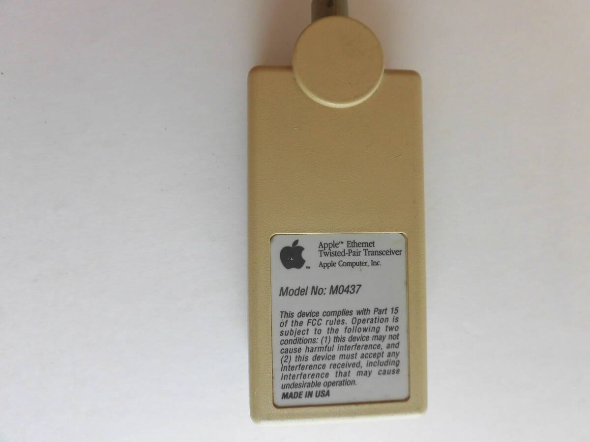 M0437 Apple Ethernet Twisted-Pair Transceiverの画像2