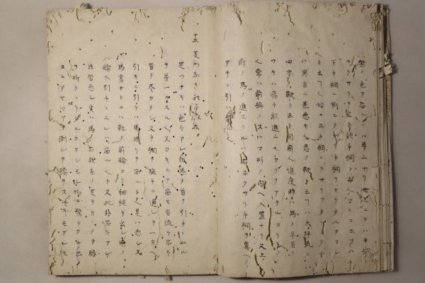 「甲州流一騎前百箇条註 全」写本 伊勢平蔵貞丈書跋 安永3年跋 1冊｜兵法書 兵書 軍学 伊勢貞丈 武田信玄 信玄流 古書 和本 古典籍 n41_画像8