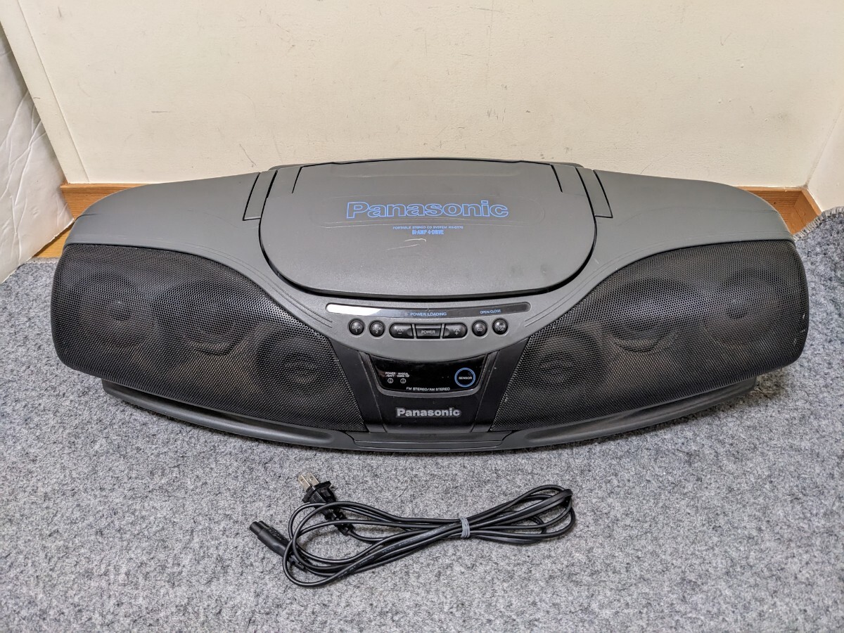 Panasonic コブラトップ CDラジカセ RX-DT75の画像1