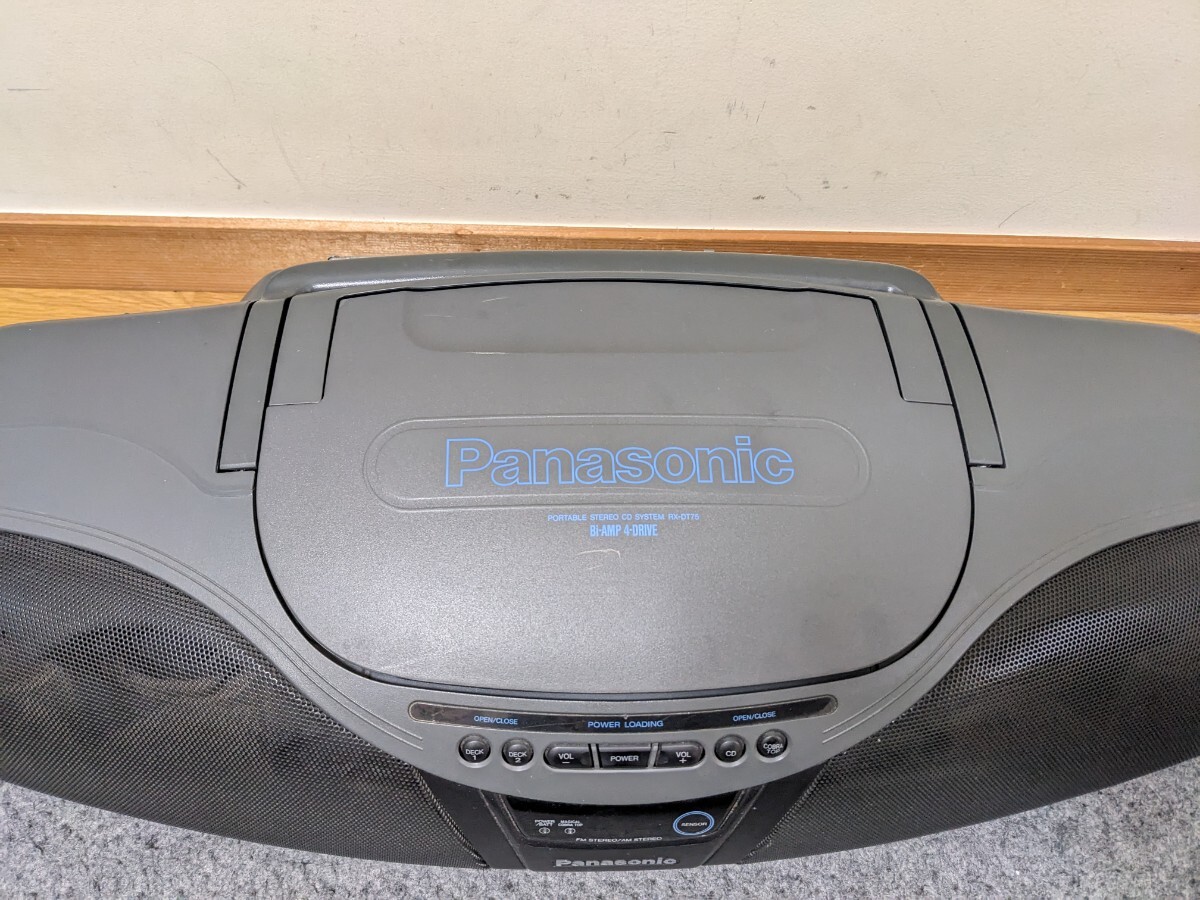 Panasonic コブラトップ CDラジカセ RX-DT75の画像2
