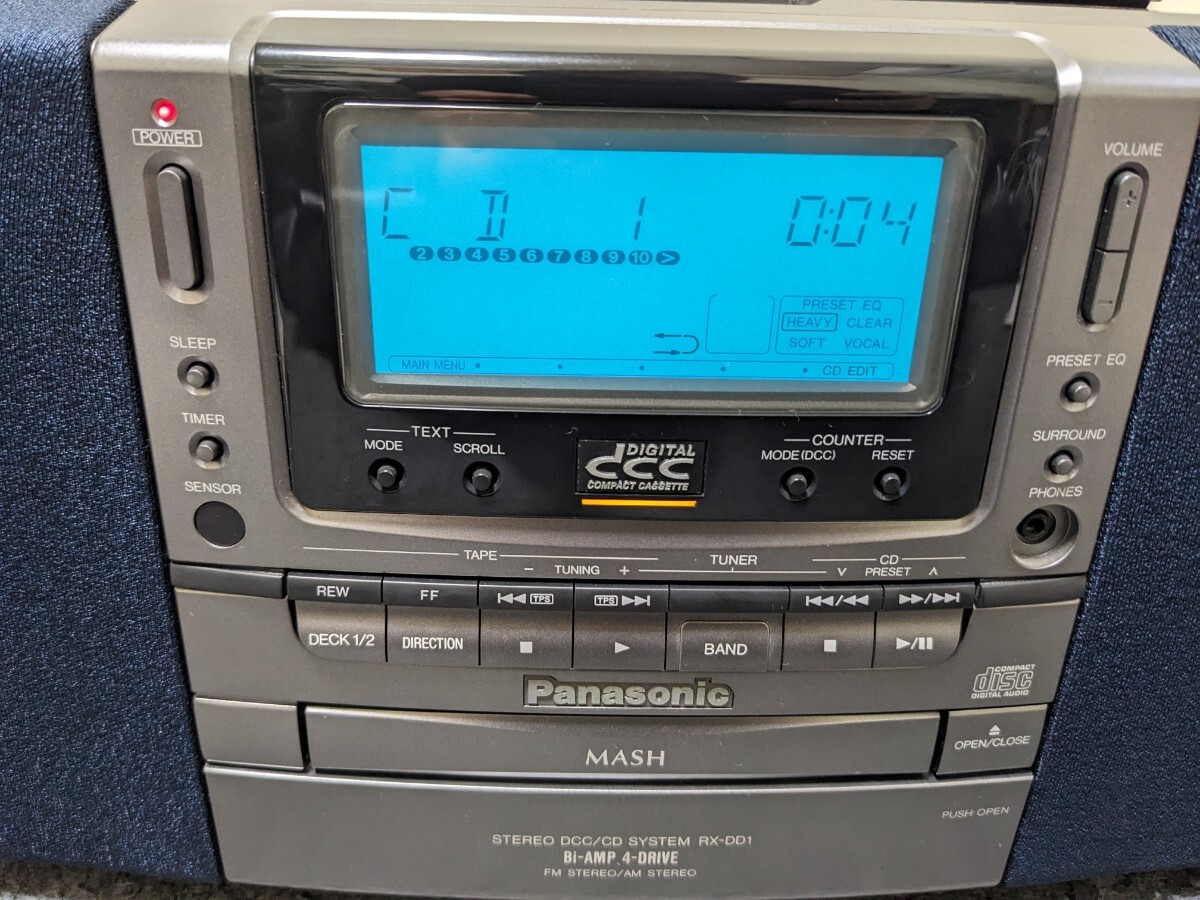 Panasonic CDラジカセ RX-DD1の画像4
