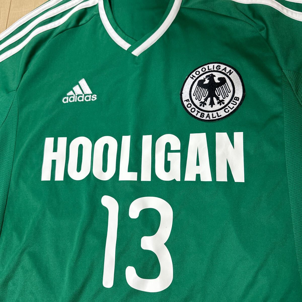 FC HOOLIGAN 支給品 3点セット 支給 実使用 非売品 ユニフォーム 茨城選抜 水戸ホーリーホック 鹿島アントラーズ Jリーグ 上下セット の画像3