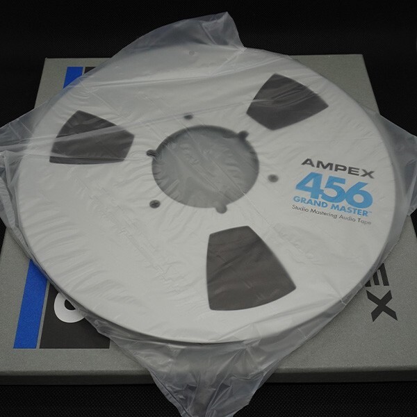 【テープ未開封品】AMPEX 456 オープンリールテープ 10号リール GRAND MASTER STUDIO MASTERING AUDIO TAPE_画像2