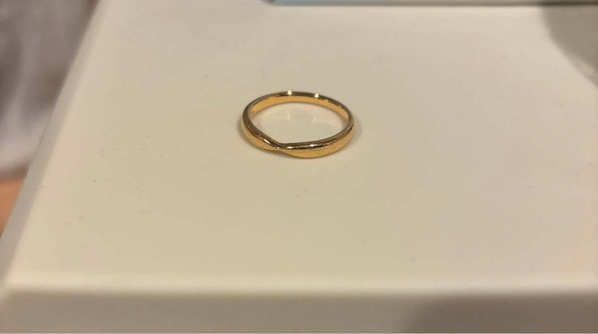Tiffany  リング 指輪　ティファニー　ハーモニー　リング　AU750　PG　15号　3.1g　
