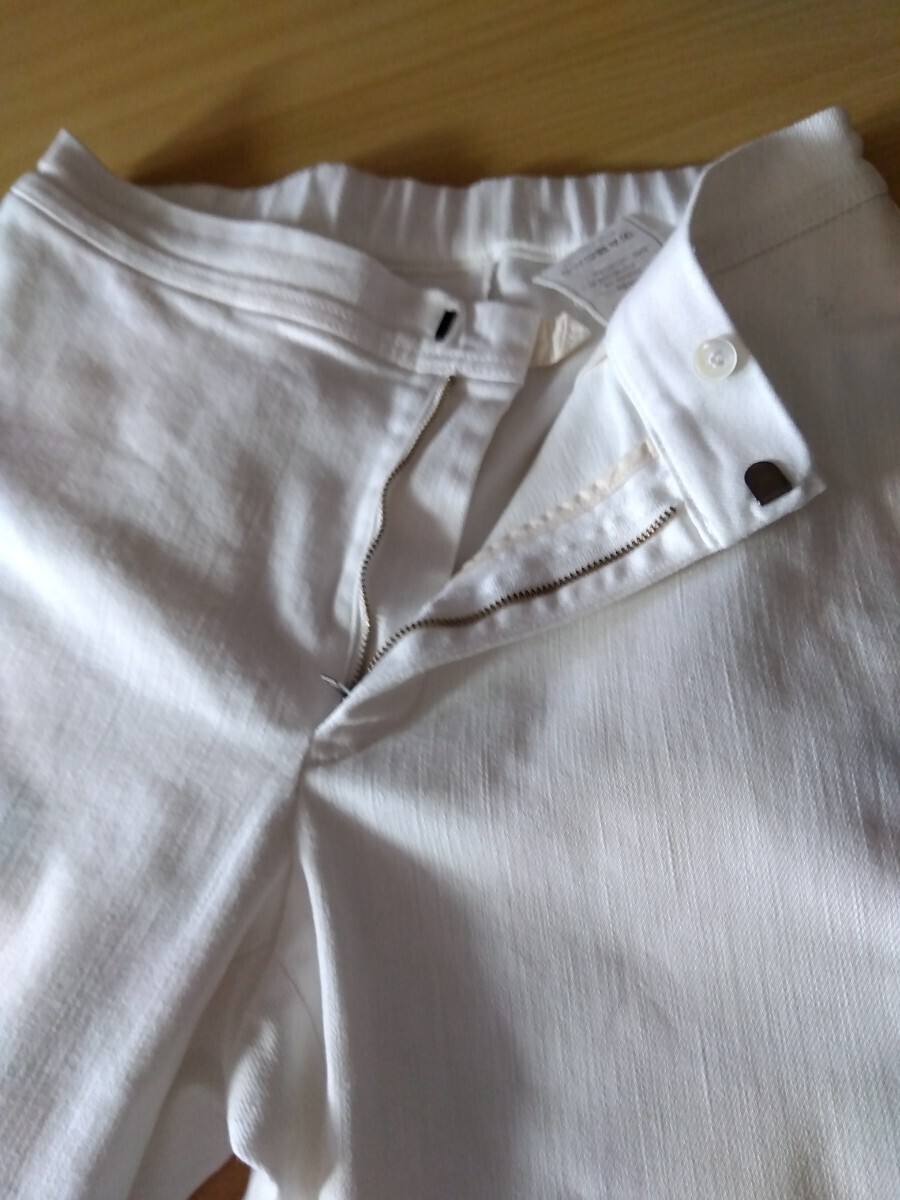 45R 白 ホワイト パンツ サイズ2 の画像2
