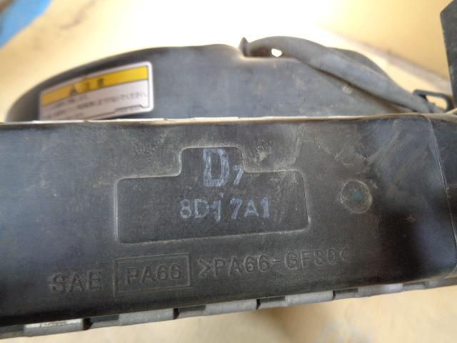 Y2706　モコ　MG22S　ラジエーター 電動ファン 一式　MRワゴン MF22S　ピノ HC24S　H22年(2010年)6月　漏れ無し　作動確認済 【当日発送】_画像8