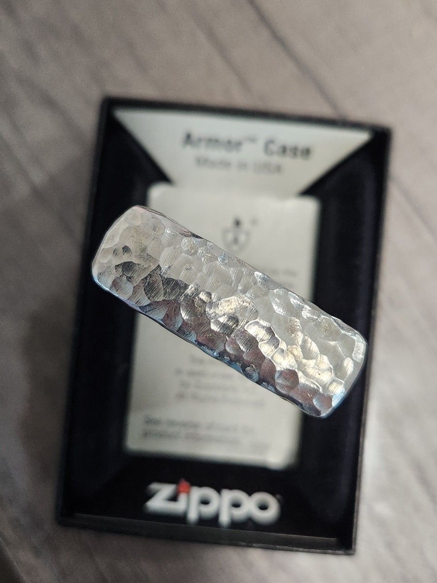 ZIPPO スターリングシルバーアーマー　ハンマートーン　2022