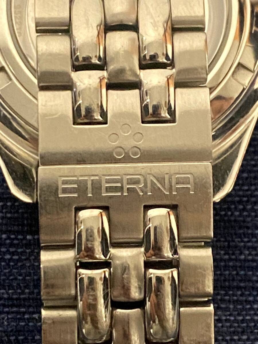 ETERNA Eterna matic Conti ki1958 Chrono meter Gold men's Date silver self-winding watch moveable [TSMT-20]