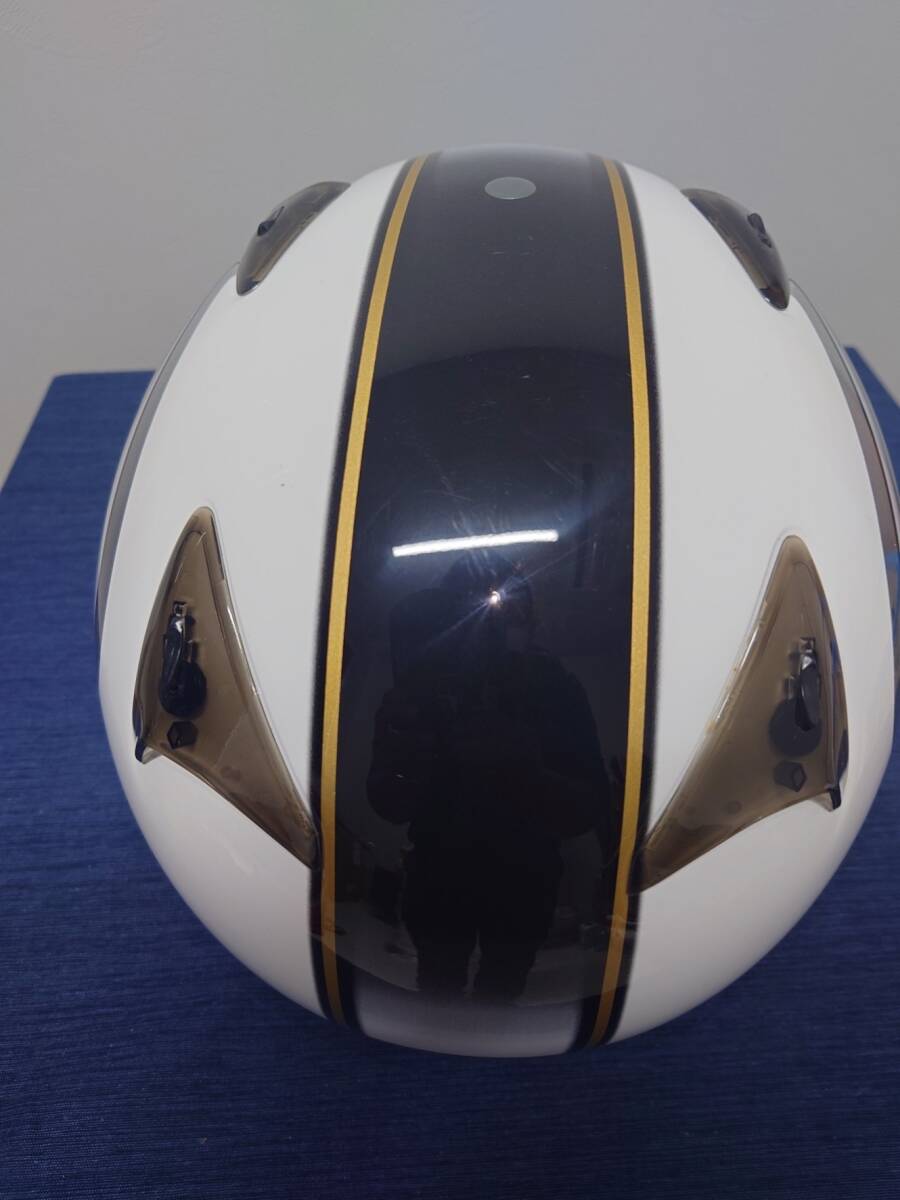 1 иен старт ARAI ARAI SZ-F RETRO шлем оттенок белого 61-62cm мужской [TSMT-29]