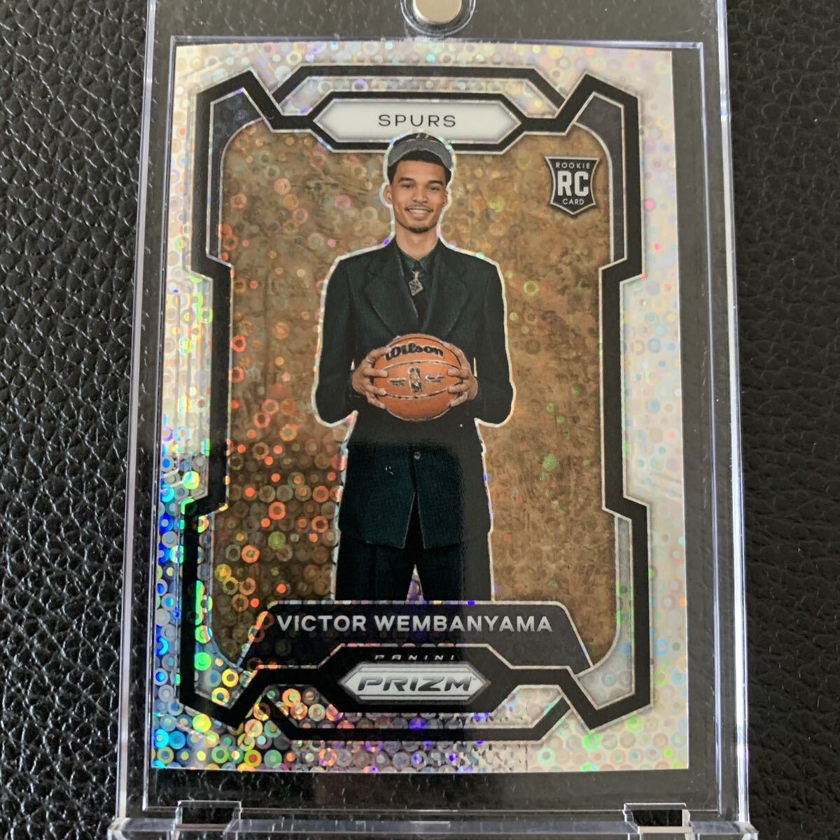 Victor Wembanyama RC 2023-24 Panini Prizm Fast Break Prizm Variation ビクター・ウェンバンヤマ ルーキー NBAの画像1