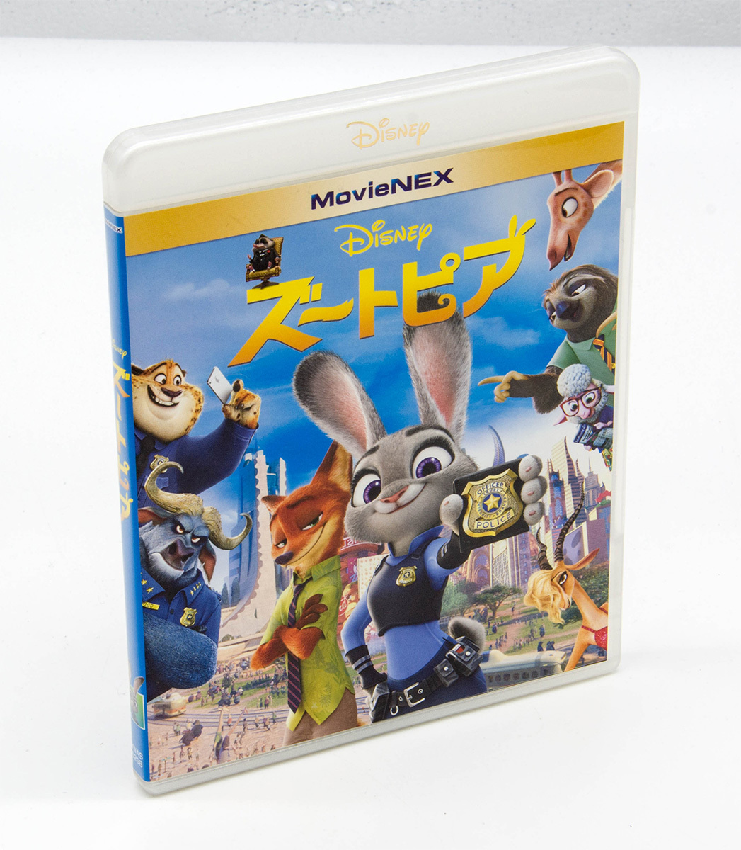 Disney ズートピア MovieNEX Zootopia ブルーレイ Blu-ray DVD 中古 セル版 DVDなし_画像1