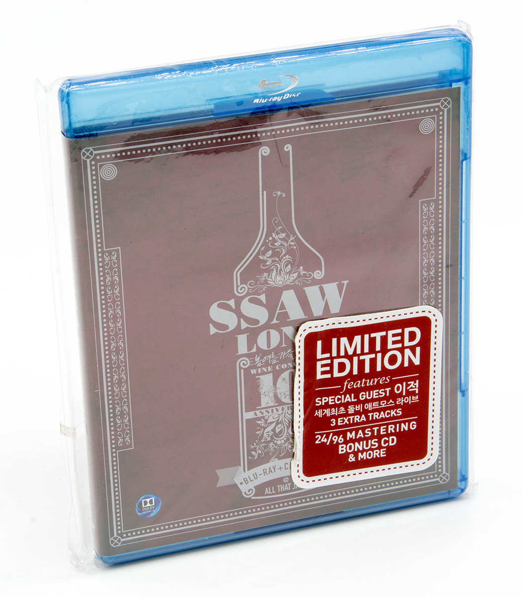 SSAW LONG 春夏秋冬 Spring Summer Fall Winter WINE CONCERT 10th ANNIVERSARY LIMITED EDITION 輸入盤 Blu-ray+CD 新品未開封 セル版_画像1