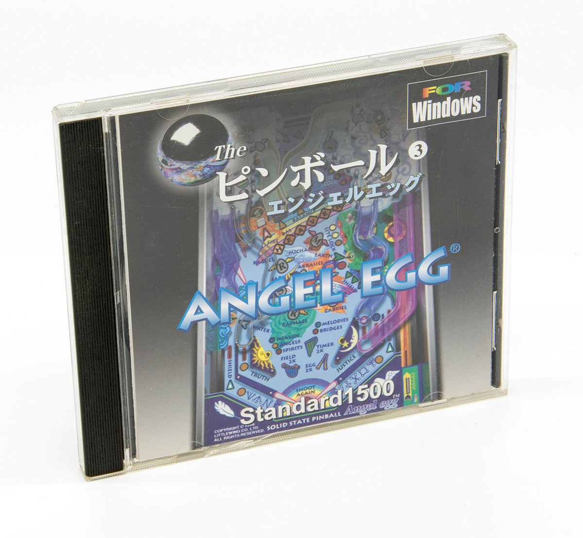 SUCCESS Standard1500 The ピンボール3 ANGEL EGG Windows PC版 CD-ROM 中古_画像1