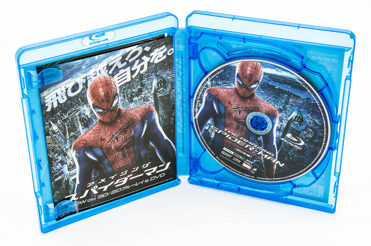 アメイジング・スパイダーマン The Amazing Spider-Man Blu-ray+DVD 3枚組 アンドリュー・ガーフィールド エマ・ストーン 中古 セル版_画像5