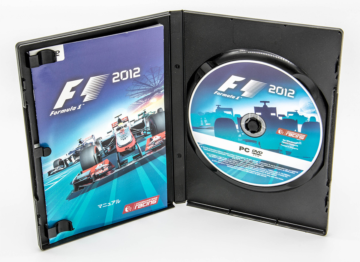 F1 Formula 1 2012 Windows DVD-ROM 中古 シリアル付き_画像3