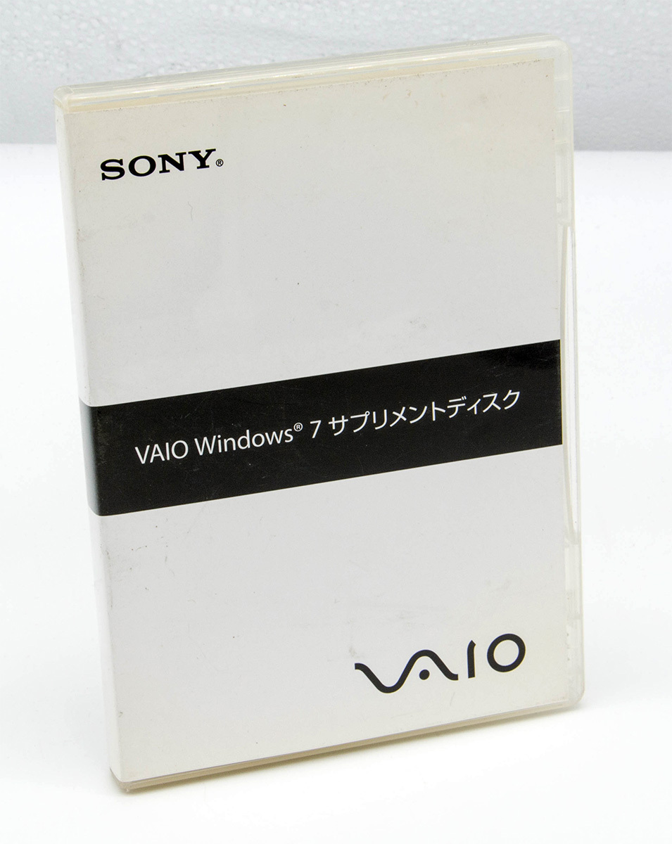 SONY VAIO Windows 7 サプリメントディスク 日本語版 中古 ディスク3のみの画像1