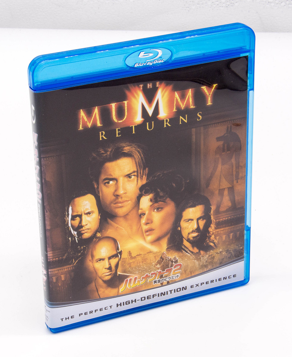 ハムナプトラ2 黄金のピラミッド The Mummy Returns ブルーレイ BD Blu-ray ブレンダン・フレイザー レイチェル・ワイズ 中古 セル版_画像1