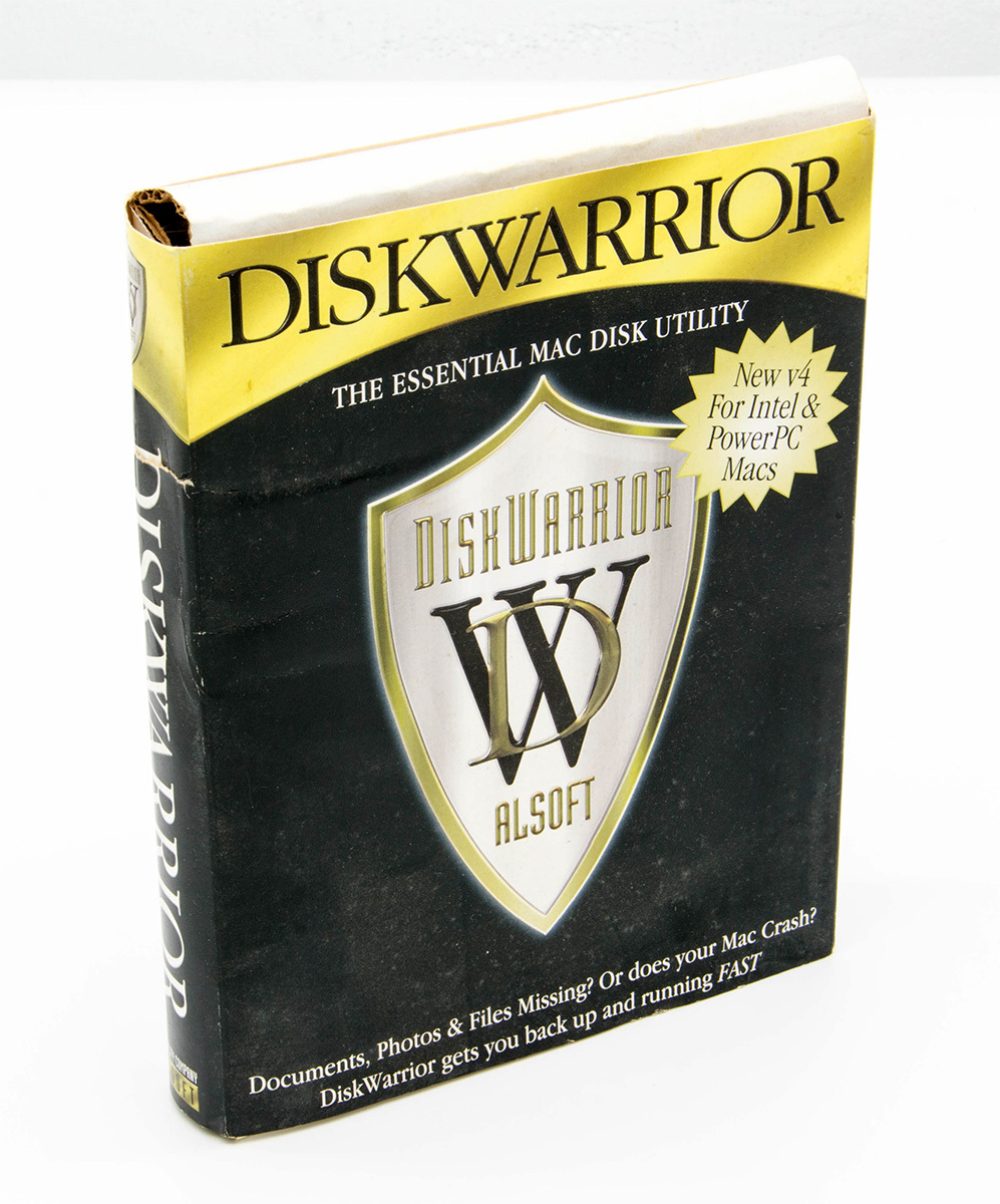 ALSOFT DISKWARRIOR THE ESSENTIAL MAC DISK UTILITY v.4.1.1 диск mainte восстановление soft DVD Macintosh б/у 