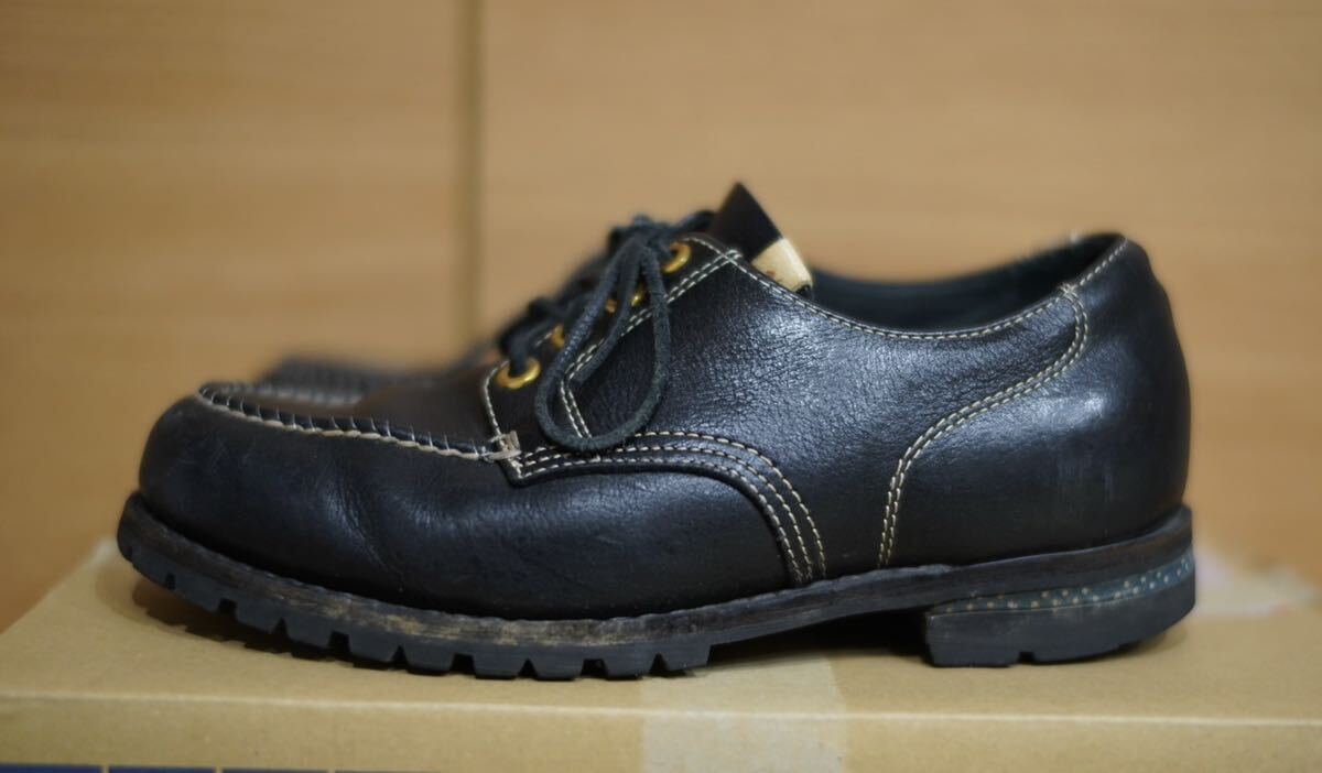 14AW visvim SCOUT MOC TOE LO-FOLK ブラック 定価約9万円の画像1