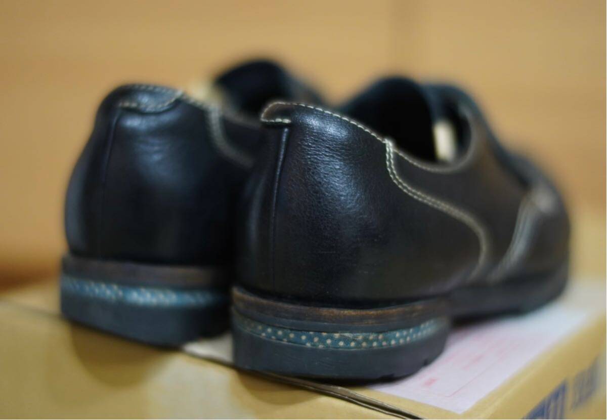 14AW visvim SCOUT MOC TOE LO-FOLK ブラック 定価約9万円の画像4