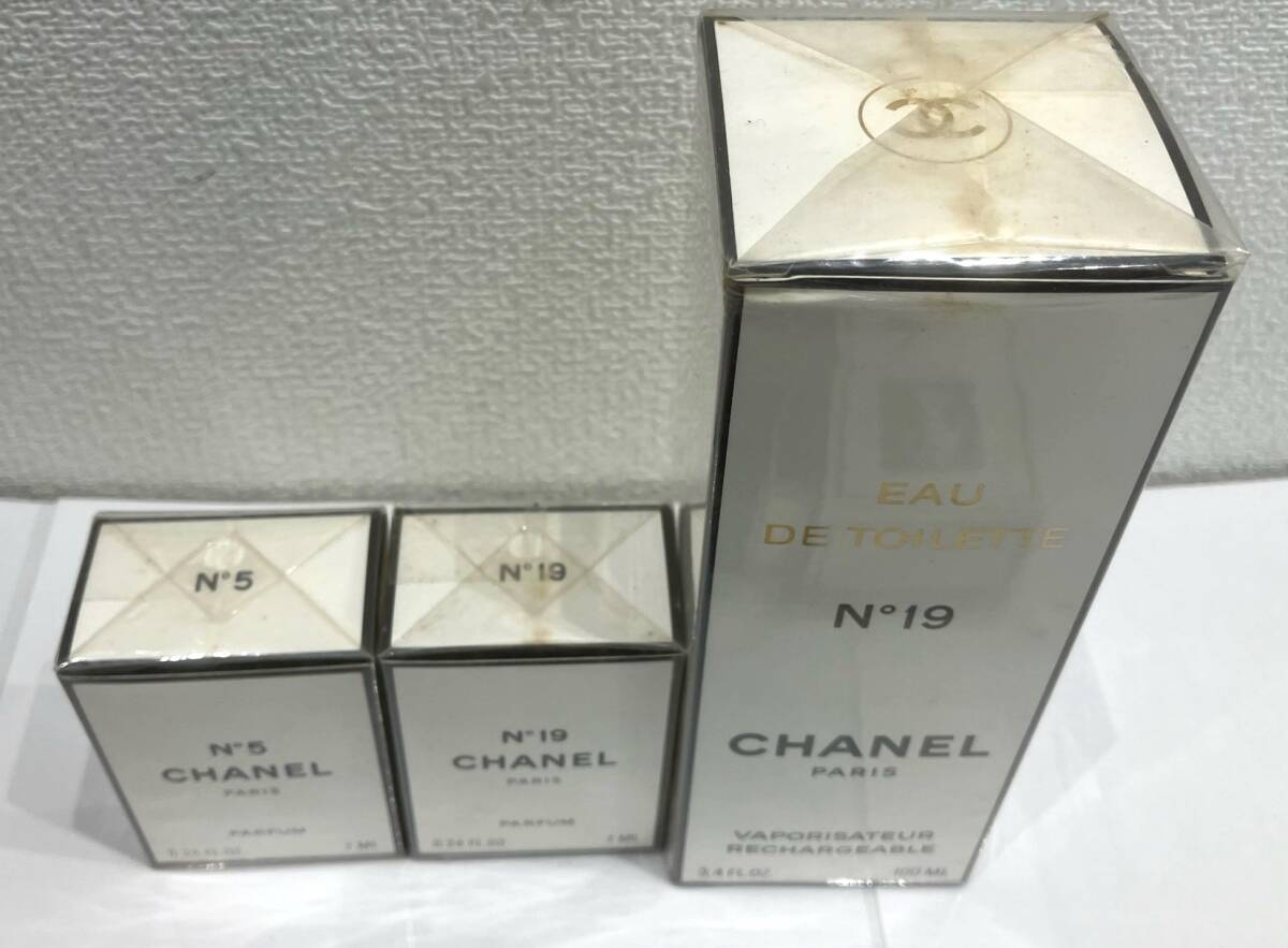 #11875A ブランド 香水 CHANEL №5 №19/Nina Ricci/MITUKO GUERLAIN おまとめ ジャンク品 の画像2