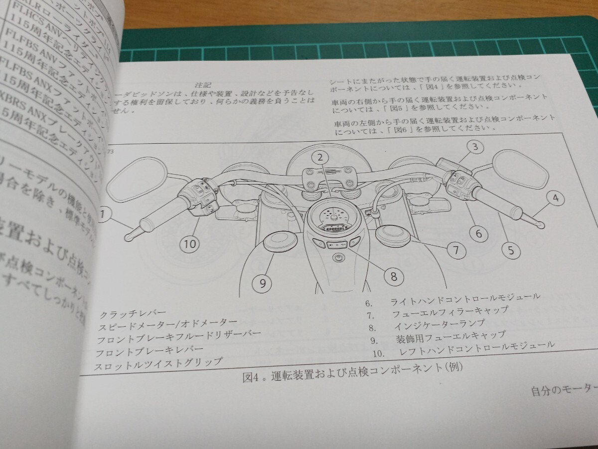 ■良品/即決送料無料■日本語■ハーレーダビッドソン ジャパン/使用説明書/2018年オーナーズマニュアル/取扱説明書/ソフテイル/SOFTAIL