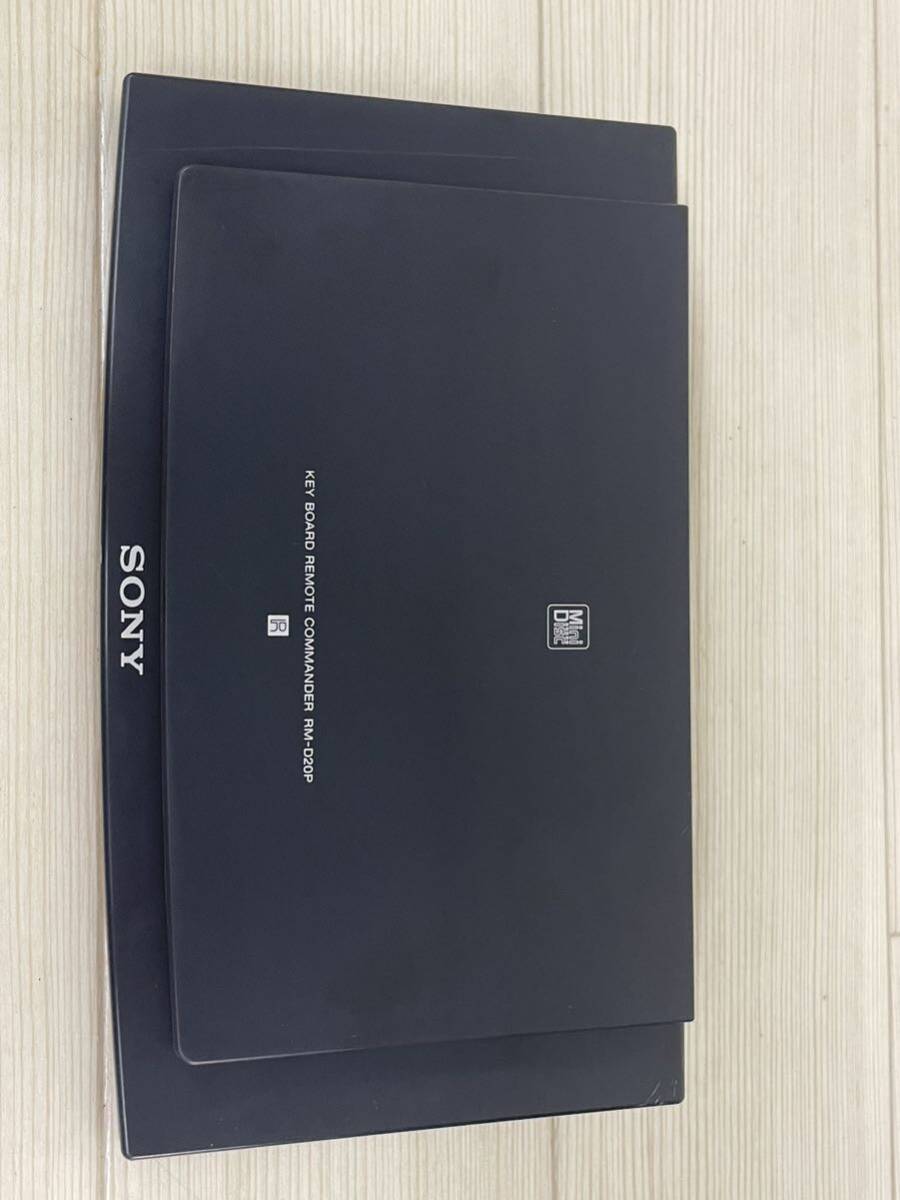 [ML10602-9:1円〜現状品！SONY RM-D20P KEY BOARD REMOTE COMMANDER Mini Discキーボードの画像3