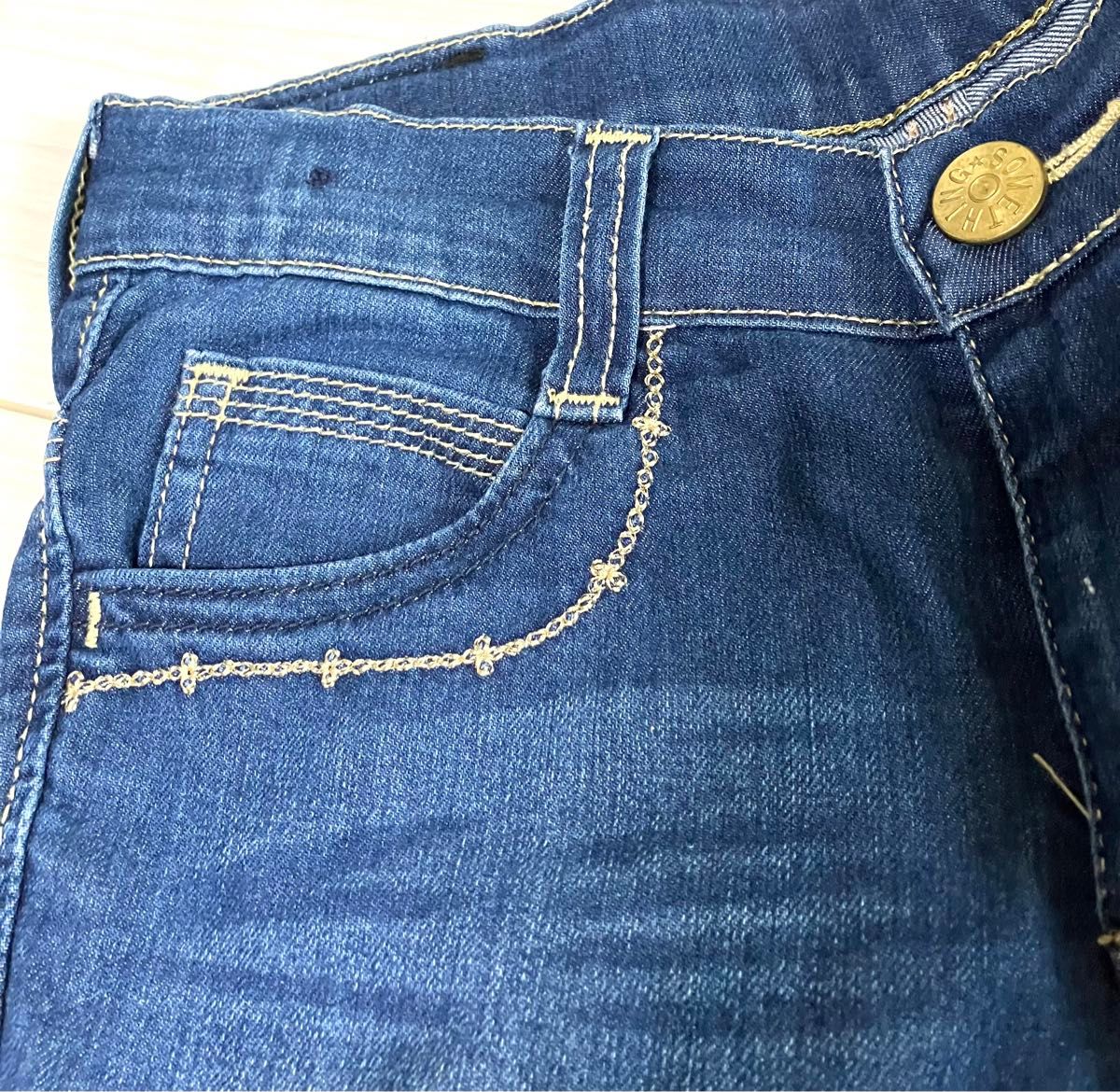 【something】 Jeans ジーンズ　140