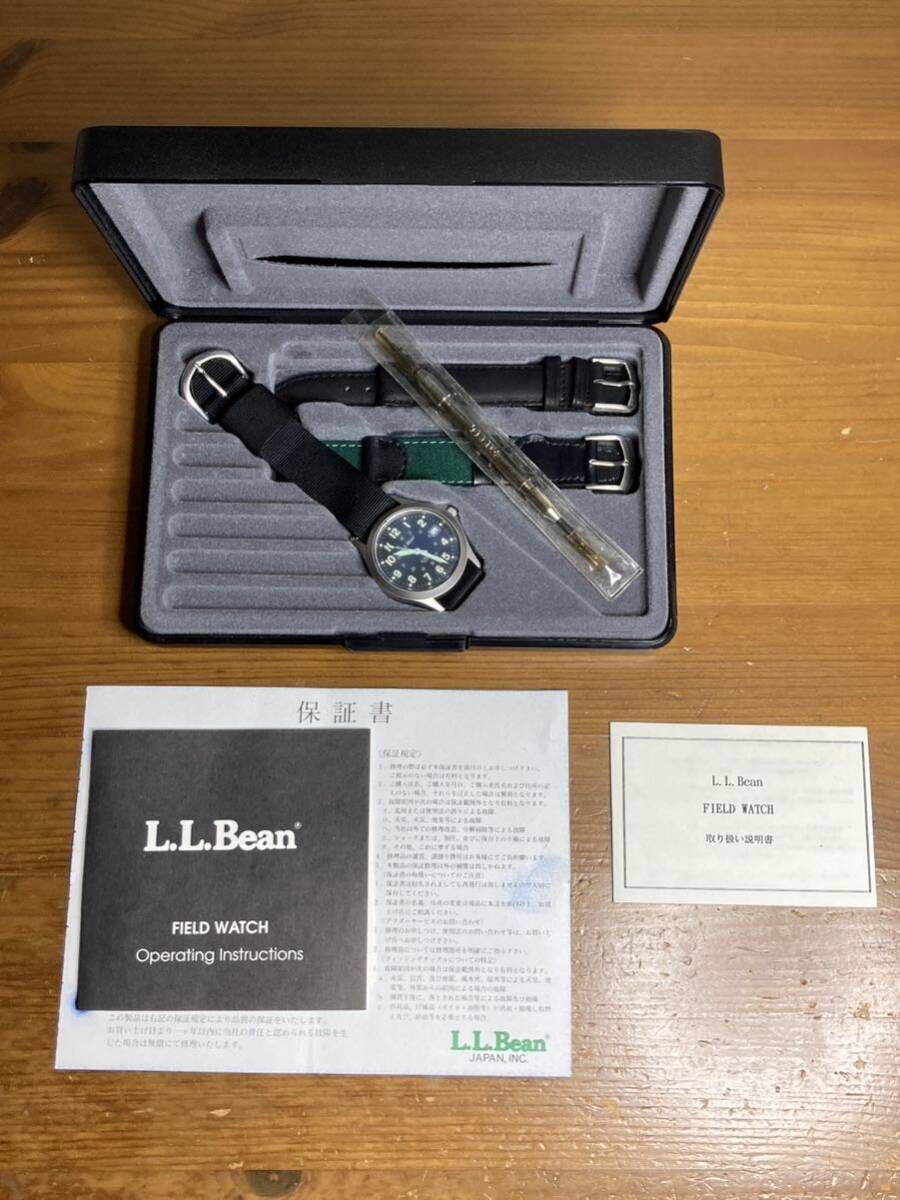 中古品　L.L.Bean クラシックフィールドウォッチ　クォーツ_画像9