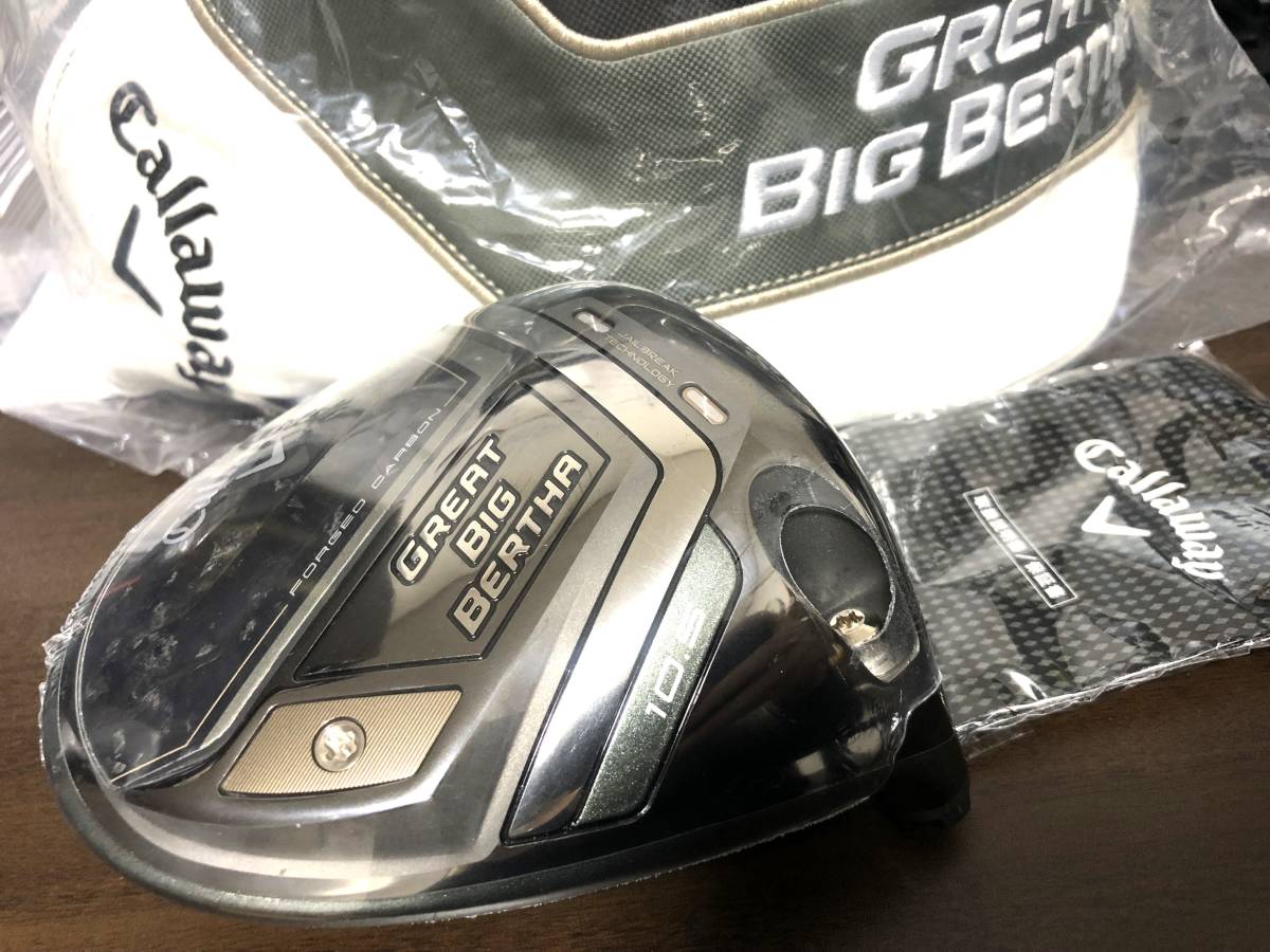 【日本仕様】 新品 キャロウェイ グレートビッグバーサ GREAT BIG BERTHA GBB 2023 10.5° ドライバー ヘッド 単体 ヘッドのみ 正規品の画像1