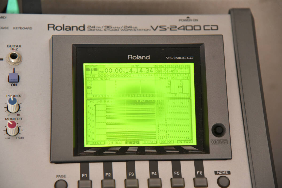 ***Roland( Roland ) VS-2400CD( extension VS8F-2 expansion * effect board 4 system possible ) MTR manual * each materials attaching ***