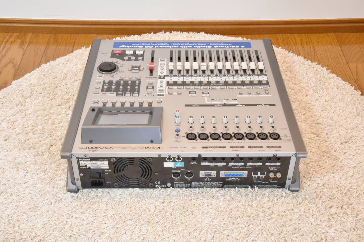 ***Roland( Roland ) VS-2400CD( extension VS8F-2 expansion * effect board 4 system possible ) MTR manual * each materials attaching ***