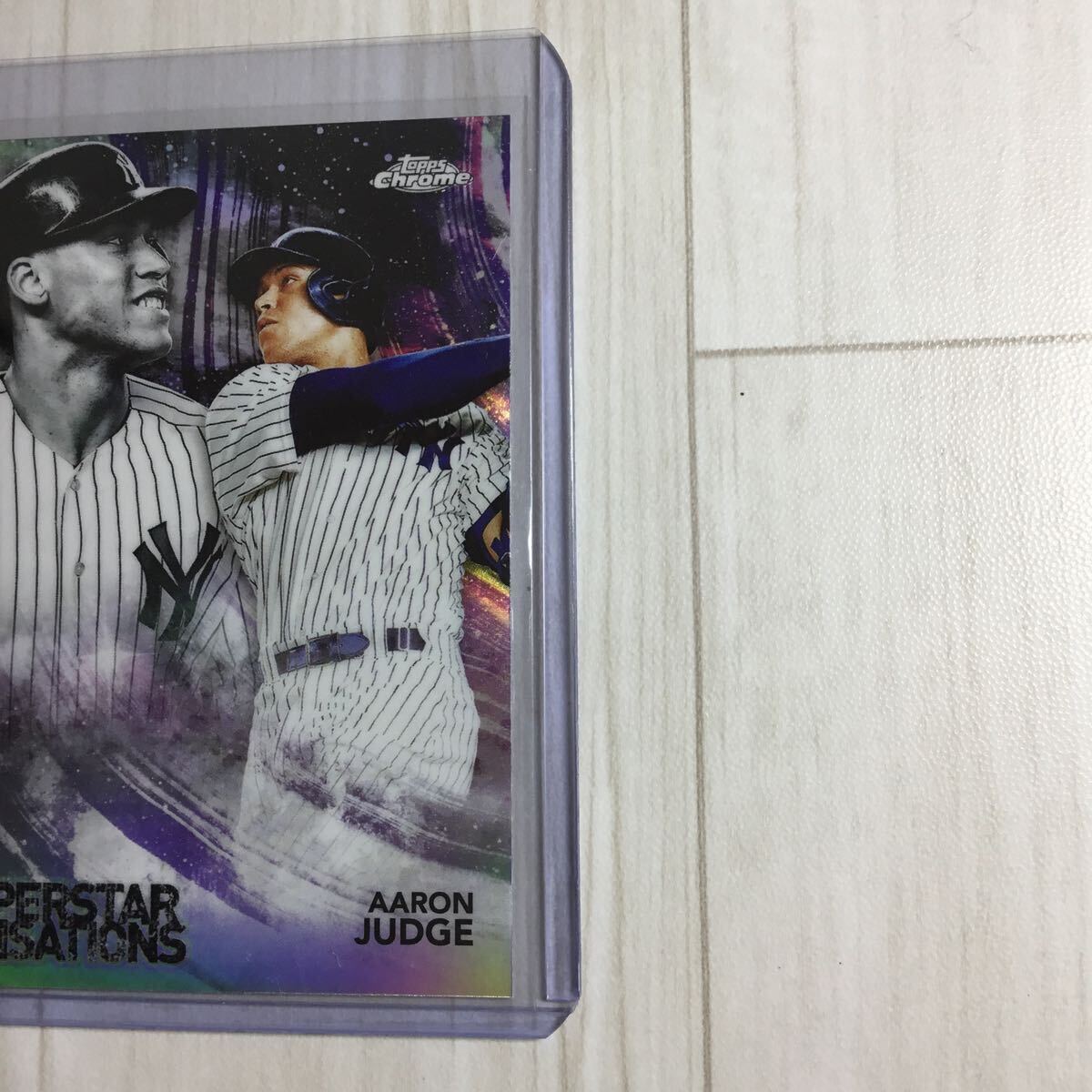 アーロン ジャッジ　topps chrome #SS-1. 1094 MLB ヤンキース_画像3