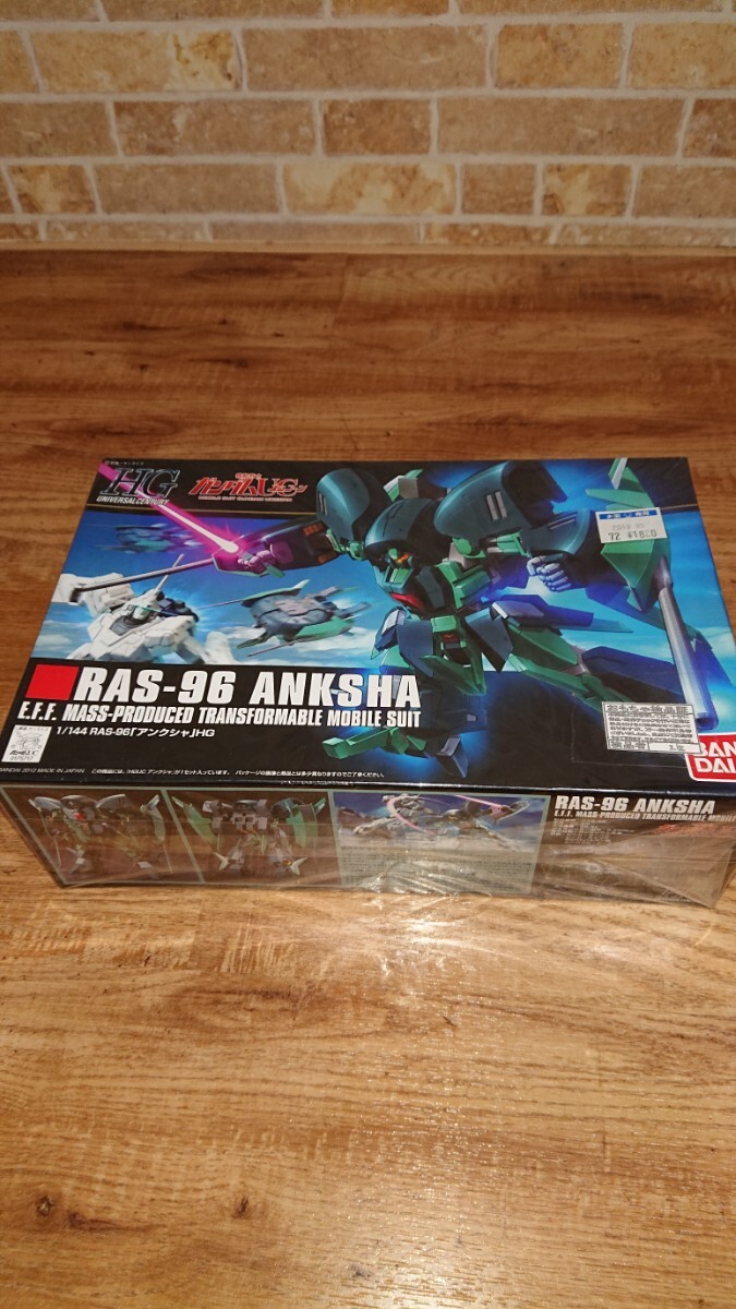 ☆新品 未組立 袋入り☆HGUC 1/144 RAS-96 アンクシャ 機動戦士ガンダム ユニコーン UC HG ANKSHA バンダイ ガンプラ_画像1