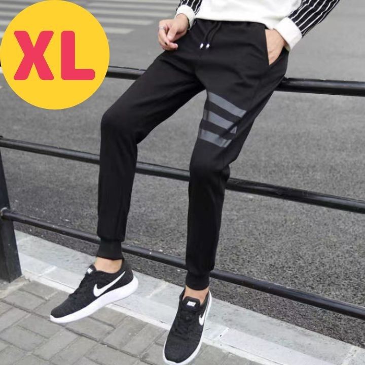 メンズ ジョガーパンツ XL 韓国 ストリート 春夏 ジャージ スウェット