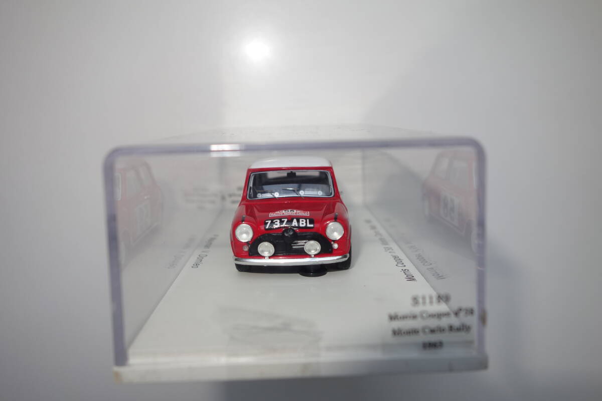 スパークモデル【 モーリス クーパー モンテカルロラリー 1963】1/43 ミニカー NO.58の画像6