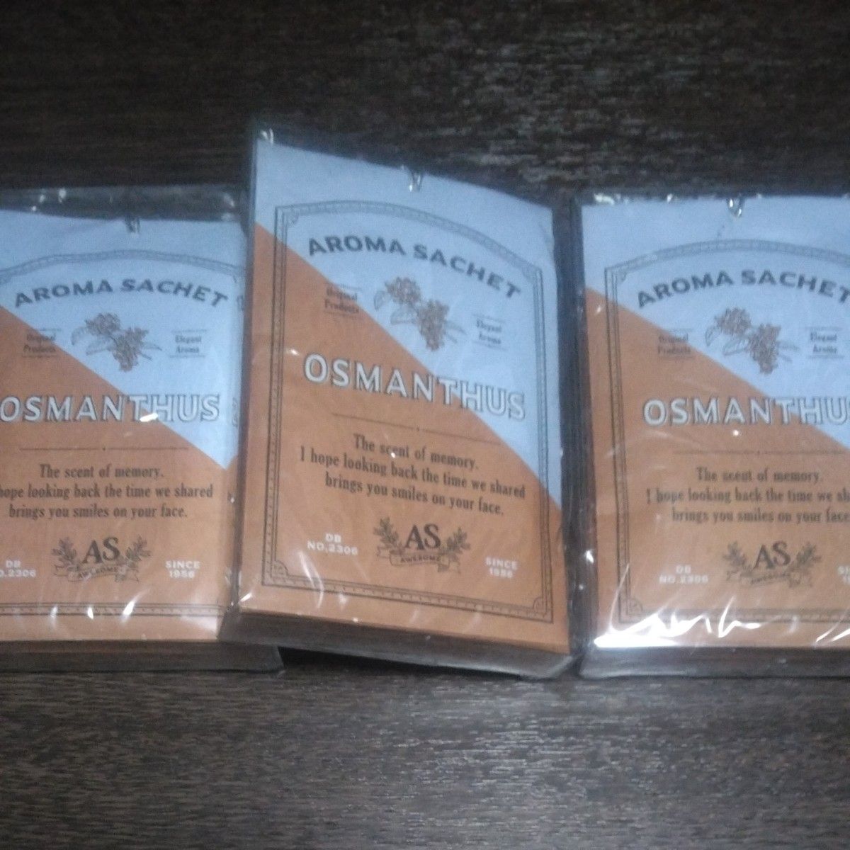 アロマ サシェ 芳香剤 3ピースx3箱