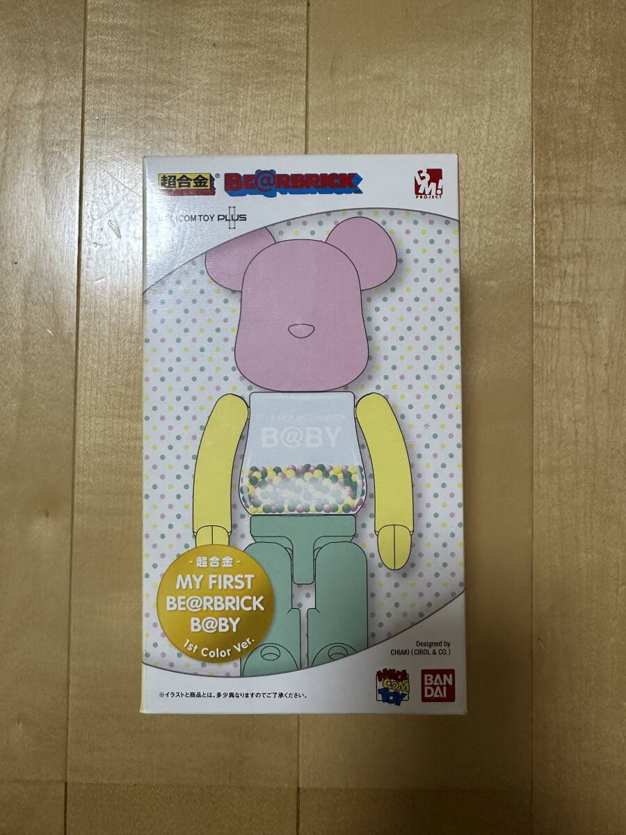 BE@RBRICK MY FIRST 200% 超合金① ベアブリック 1st color メディコムトイ MEDICOM TOY bearbrick ana ペコちゃん フラグメント fragmentの画像1