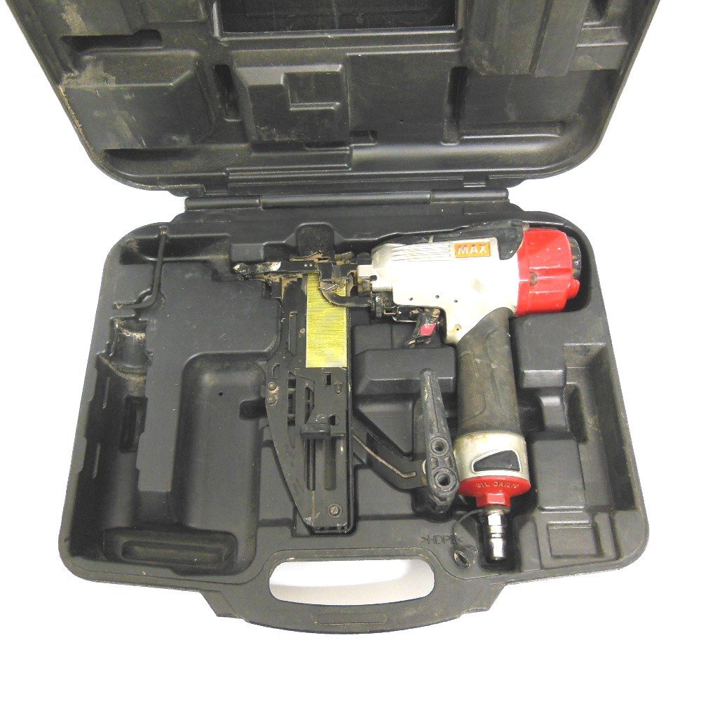 NA4081 マックス 釘打機 フロア用ネイラ TA-450F1/4MA MAX 中古
