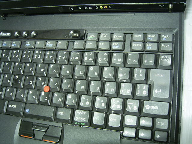 ジャンク ThinkPad T40 14インチ SXGA＋の画像3