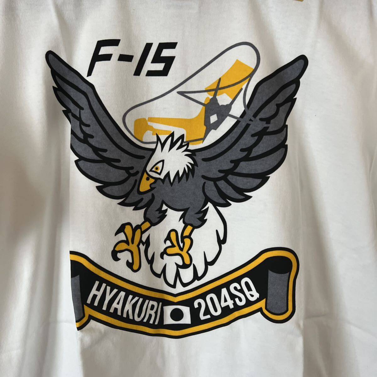 送料無料！● 新品●HYAKURI-204SQ 百里 航空自衛隊 Tシャツ　L