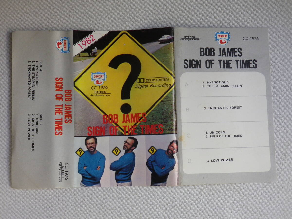 ◆カセット◆ボブジェームス BOB JAMES / SIGN OF THE TIMES 輸入版 中古カセットテープ多数出品中！の画像7