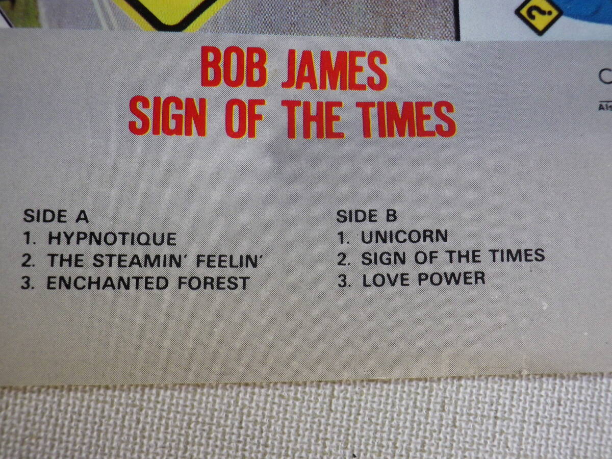 ◆カセット◆ボブジェームス BOB JAMES / SIGN OF THE TIMES 輸入版 中古カセットテープ多数出品中！の画像8