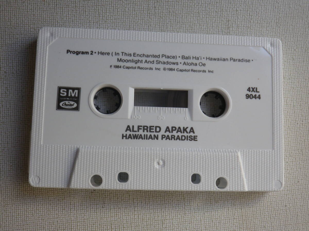 ◆カセット◆ハワイアン ALFRED APAKA / HAWAIIAN PARADISE 輸入版 中古カセットテープ多数出品中！の画像6