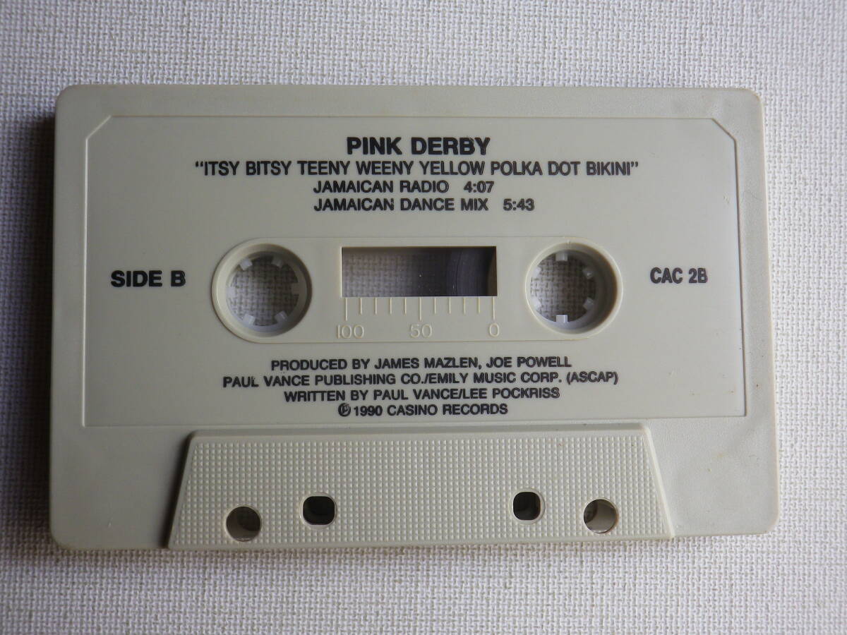 ◆カセット◆ピンクダービー　PINK DERBY MAXI CASSETTE SINGLE 　輸入版　中古カセットテープ多数出品中！_画像6