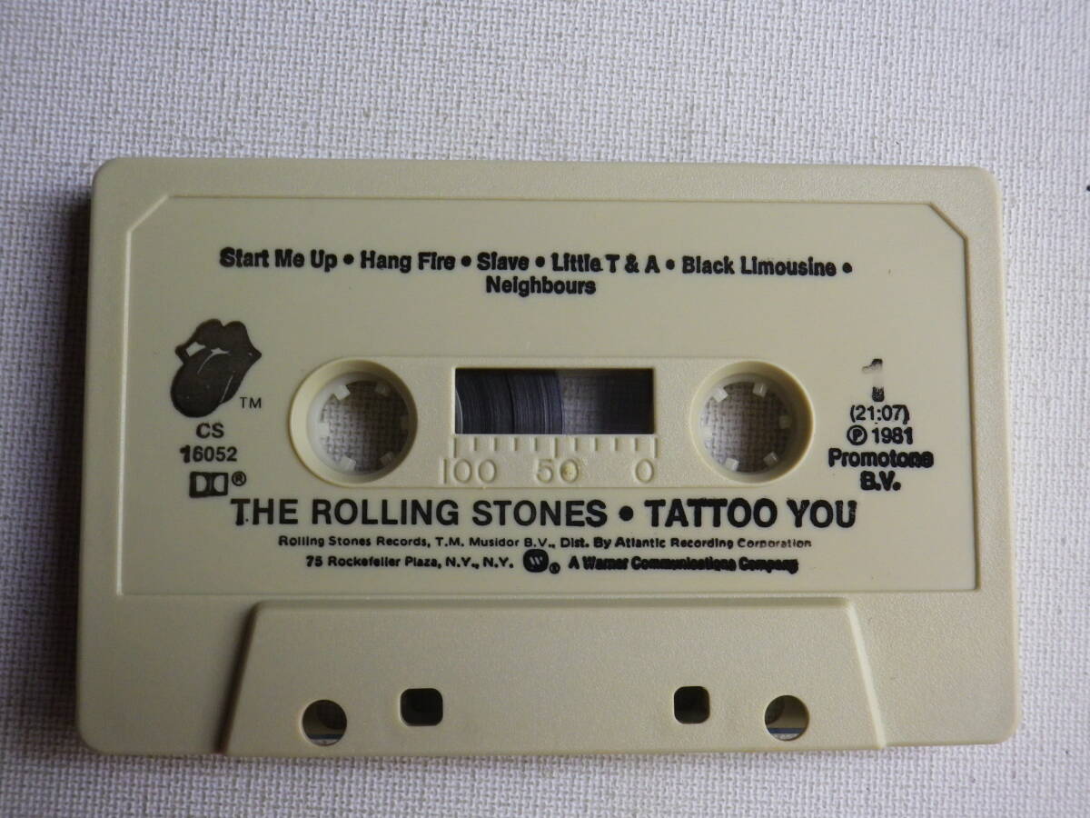 ◆カセット◆ローリングストーンズ THE ROLLING STONES / TATTOO YOU  輸入版 中古カセットテープ多数出品中！の画像5