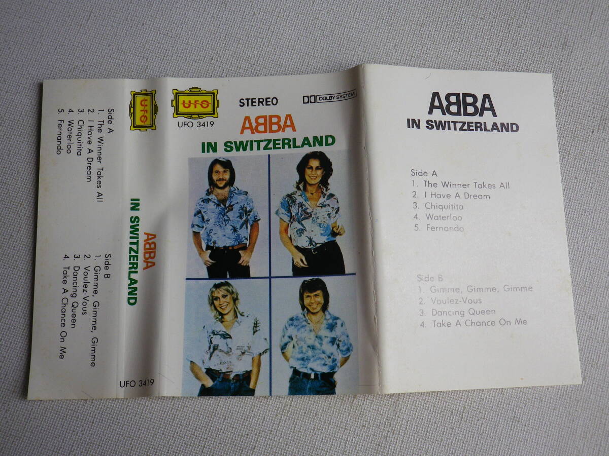 ◆カセット◆アバ ABBA / IN SWITZERLAND 輸入版 中古カセットテープ多数出品中！の画像7