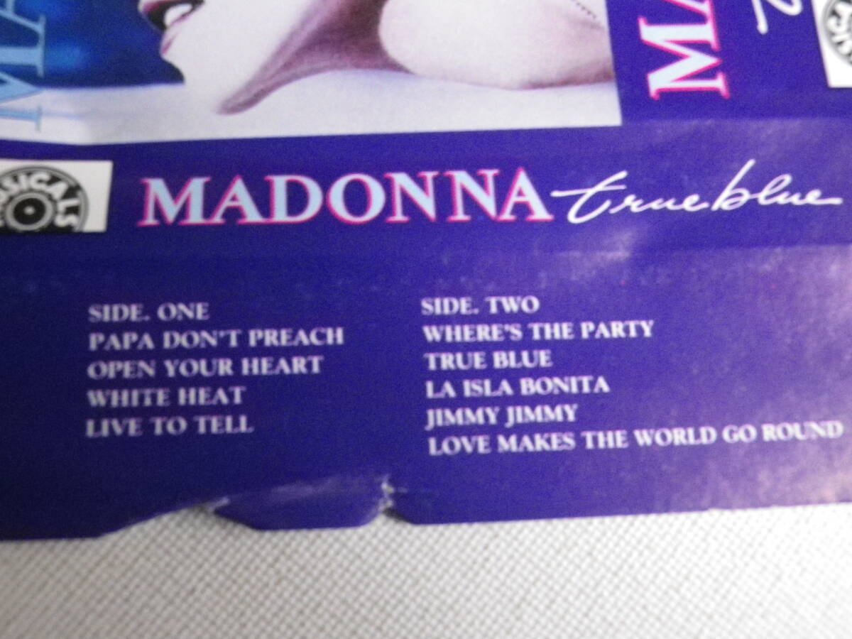 ◆カセット◆マドンナ MADONNA / True blue 輸入版 中古カセットテープ多数出品中！の画像8