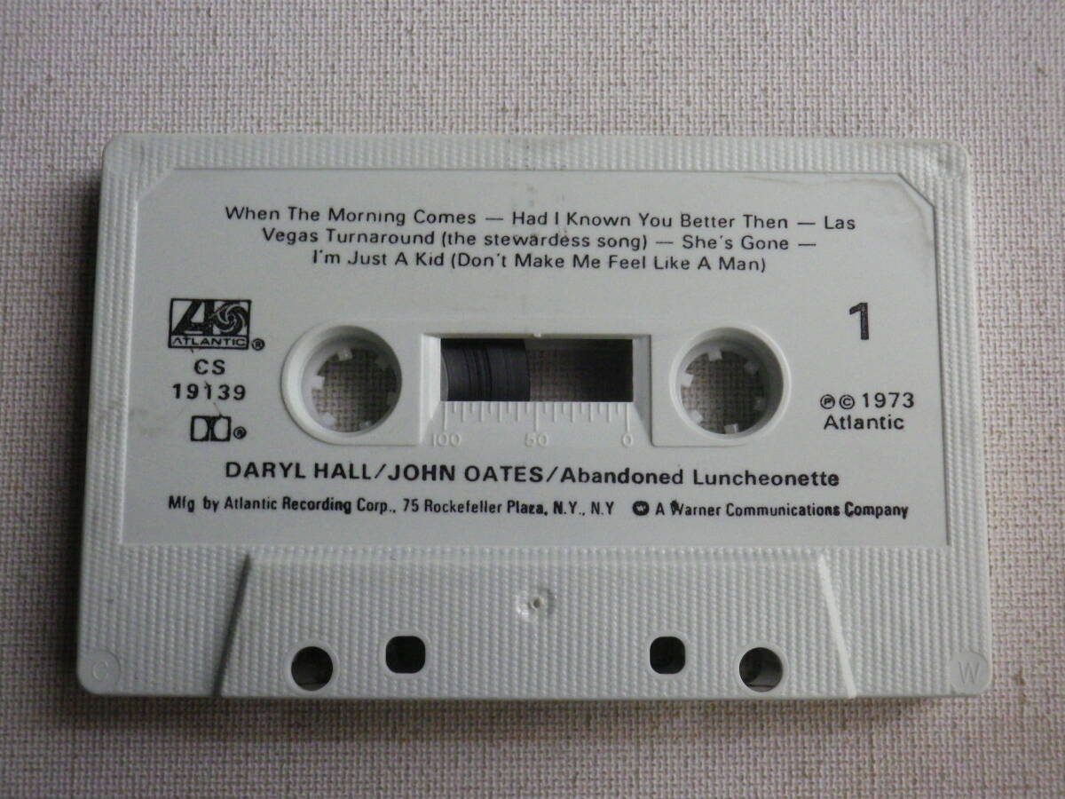 ◆カセット◆ダリルホール＆ジョンオーツ DARYL HALL JOHN OATES / Abandoned Luncheonette 輸入版 中古カセットテープ多数出品中！の画像5
